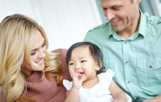 Adopted Child With Family